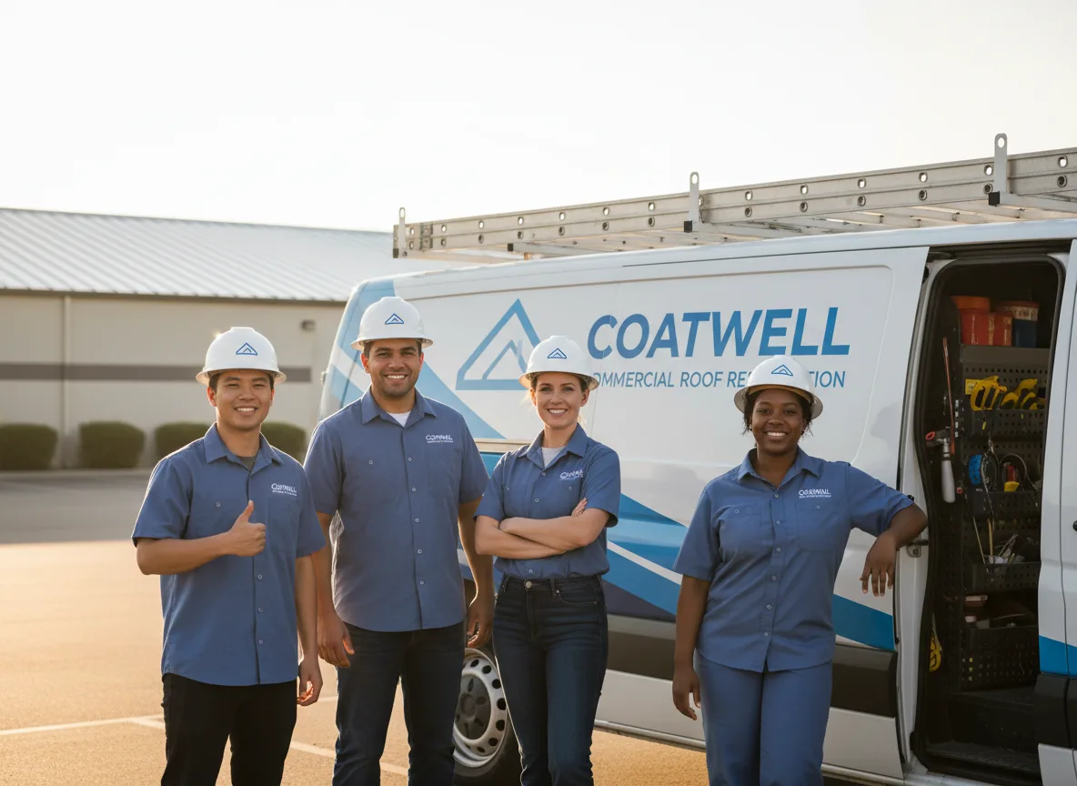 Commercial roof coating company in Fall Creek, WI
